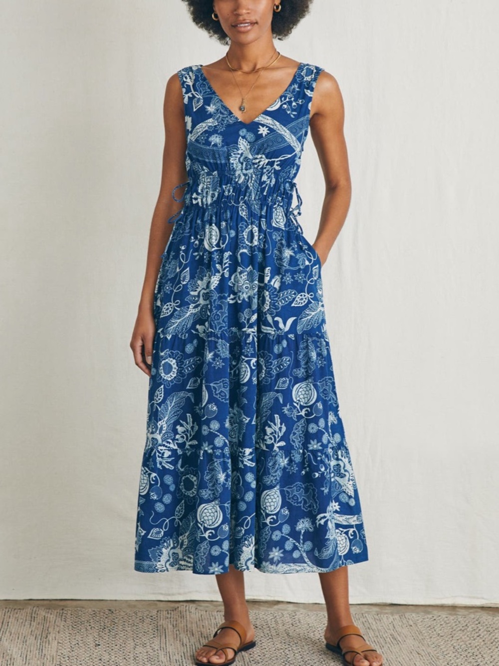 Faherty Sandbar Maxi Sundress‎ xxSmall